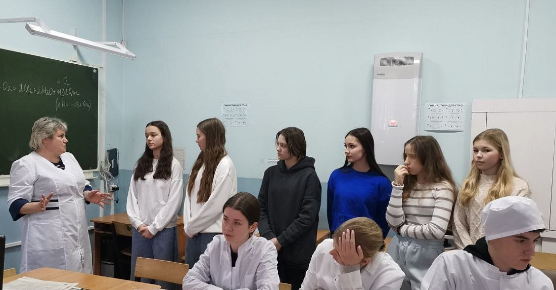 Профориентационная экскурсия для школьников