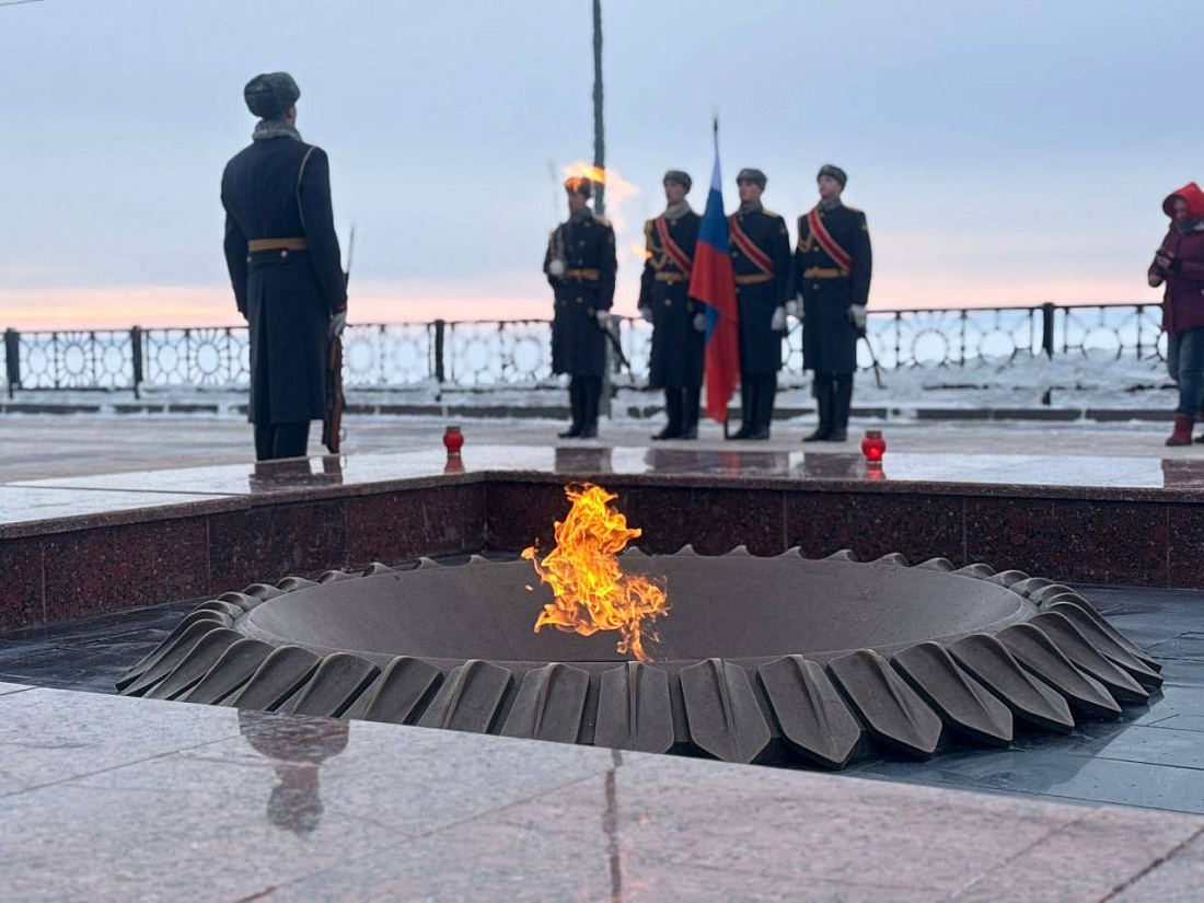 В День полного освобождения Ленинграда студенты колледжа почтили память защитников города
