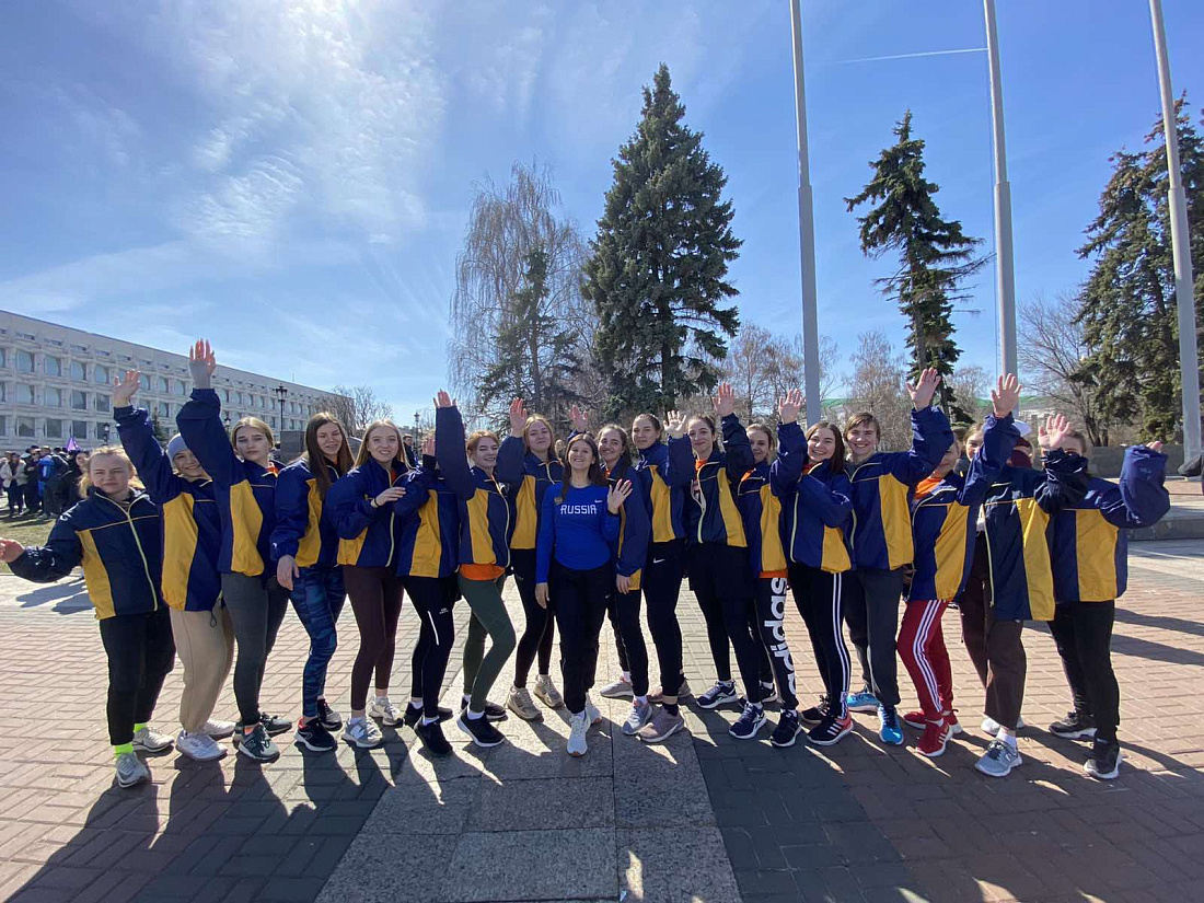 Легкоатлетическая эстафета Ленинского района