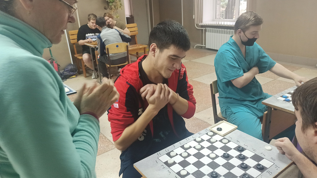 Соревнование  по русским шашкам 