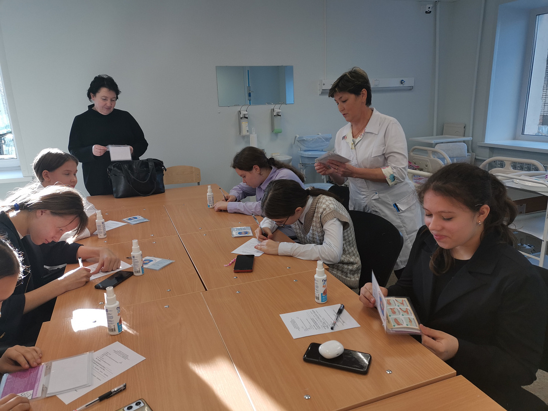 Федеральный проект «Билет в будущее». Профессиональная  проба «Медицинская сестра/медицинский брат» 