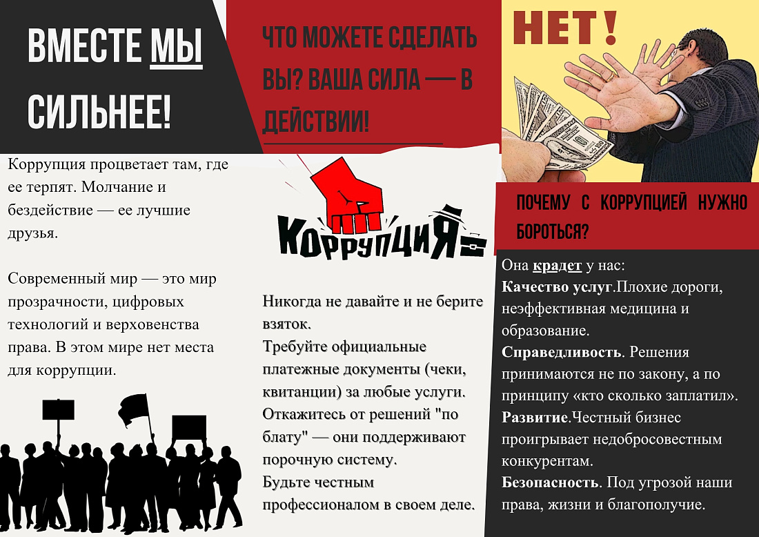 Подведены итоги конкурса «НЕТ КОРРУПЦИИ!»