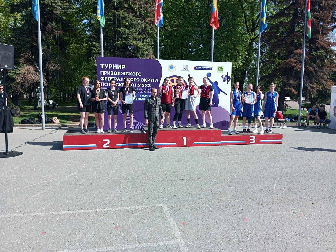 Турнир Приволжского федерального округа по баскетболу. II этап. Третье место!