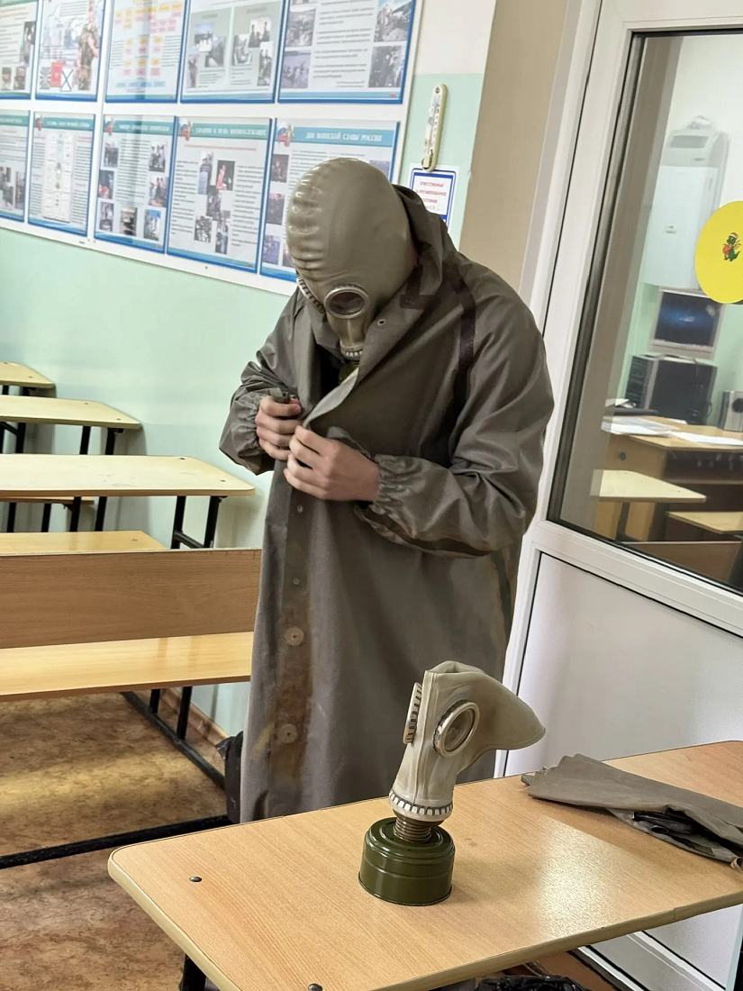 Студенты Ульяновского фармацевтического колледжа прошли учебные сборы