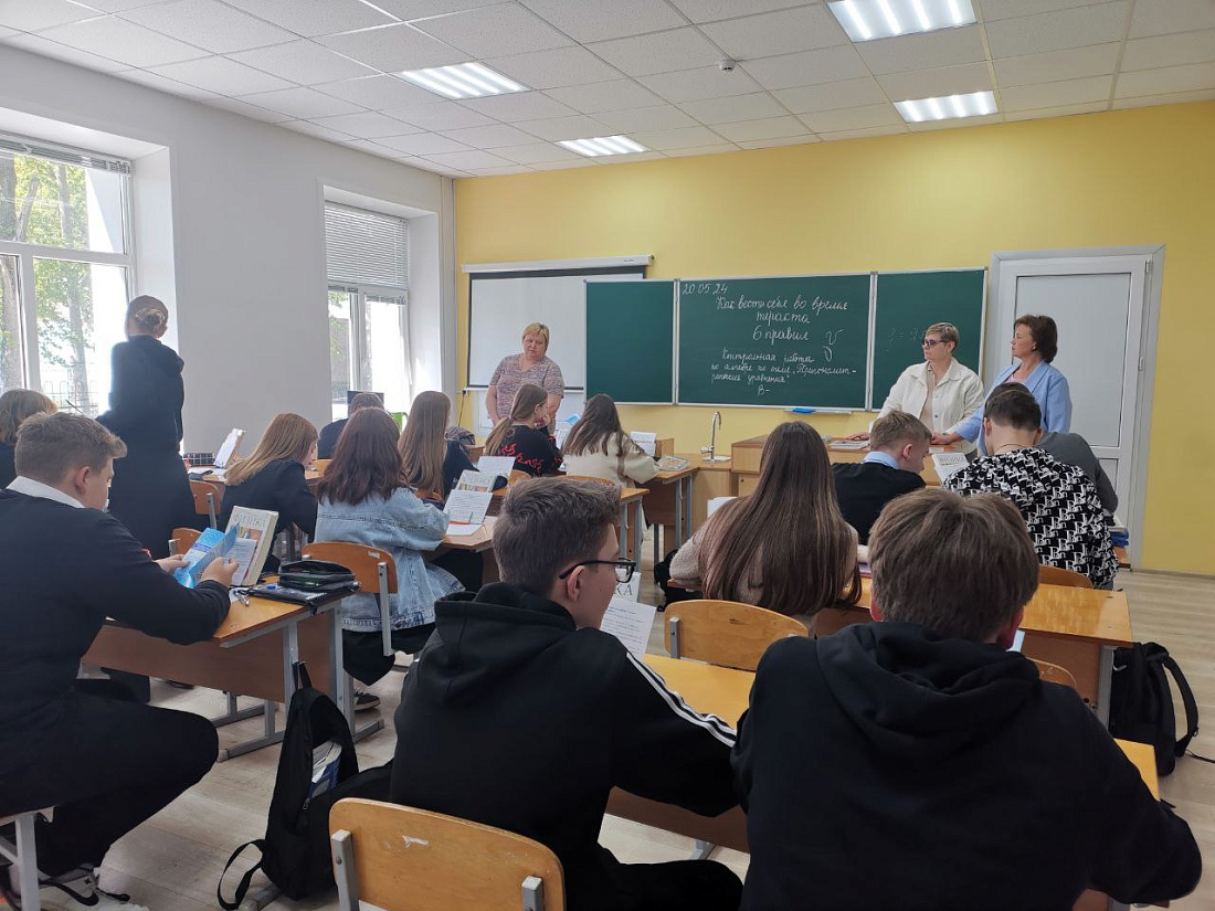 Профориентационный выезд в школы Республики Мордовия