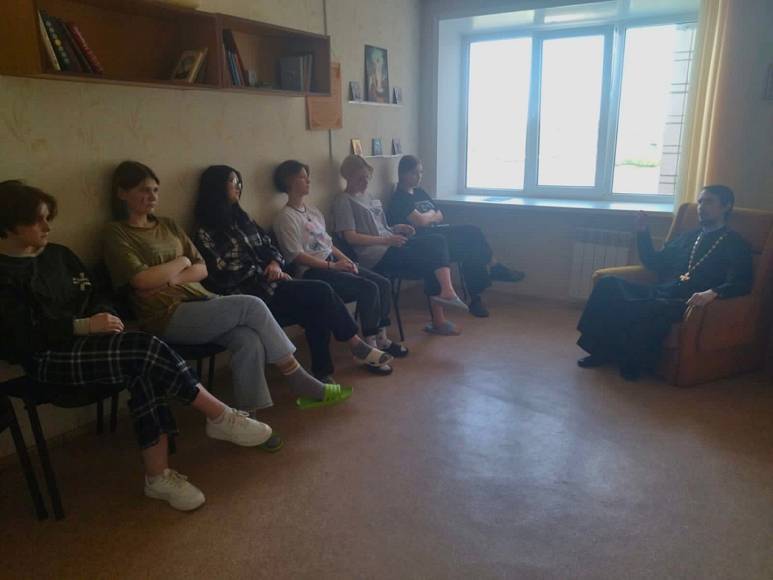 Встреча со священником. Пасха 