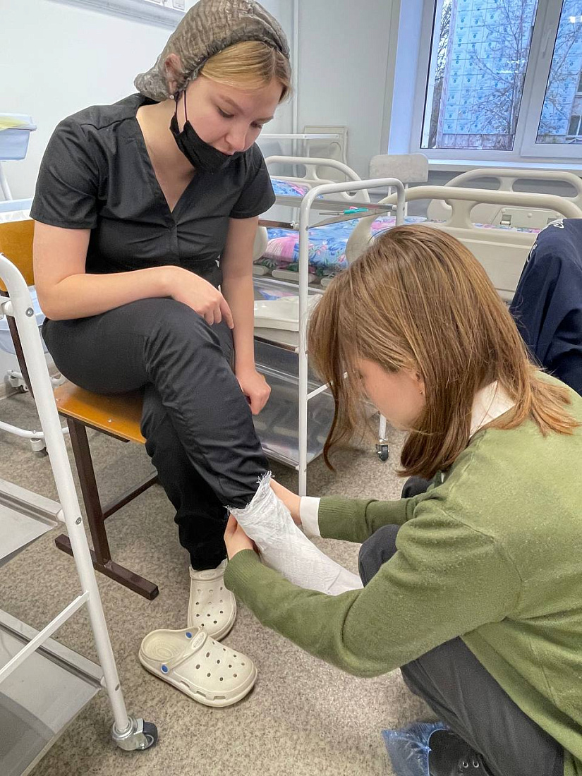 Федеральный проект «Билет в будущее». Профессиональная  проба «Медицинская сестра/медицинский брат» 