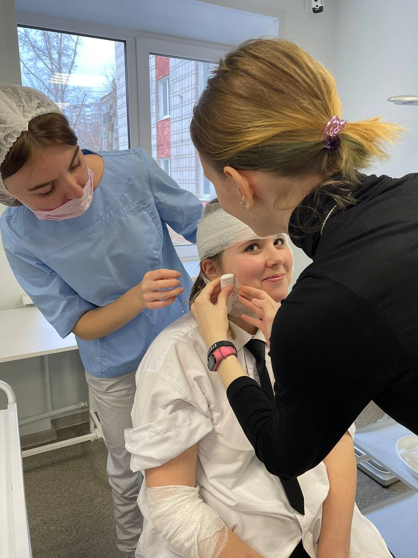 Федеральный проект «Билет в будущее». Профессиональная  проба «Медицинская сестра/медицинский брат» 