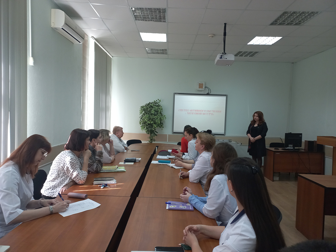 Состоялось занятие в школе педагогического мастерства