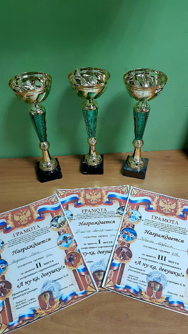 Спортивные состязания «А ну-ка, девушки»