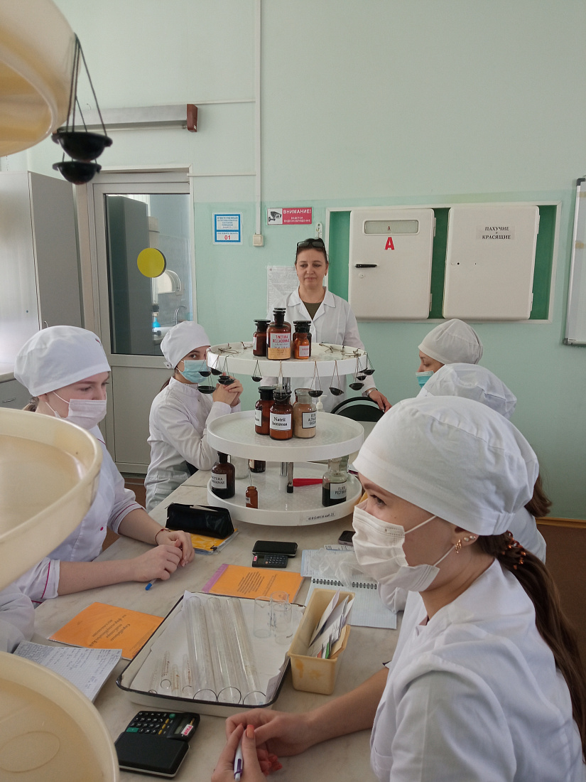 Открытое занятие по МДК 02.01 «Технология изготовления лекарственных форм»