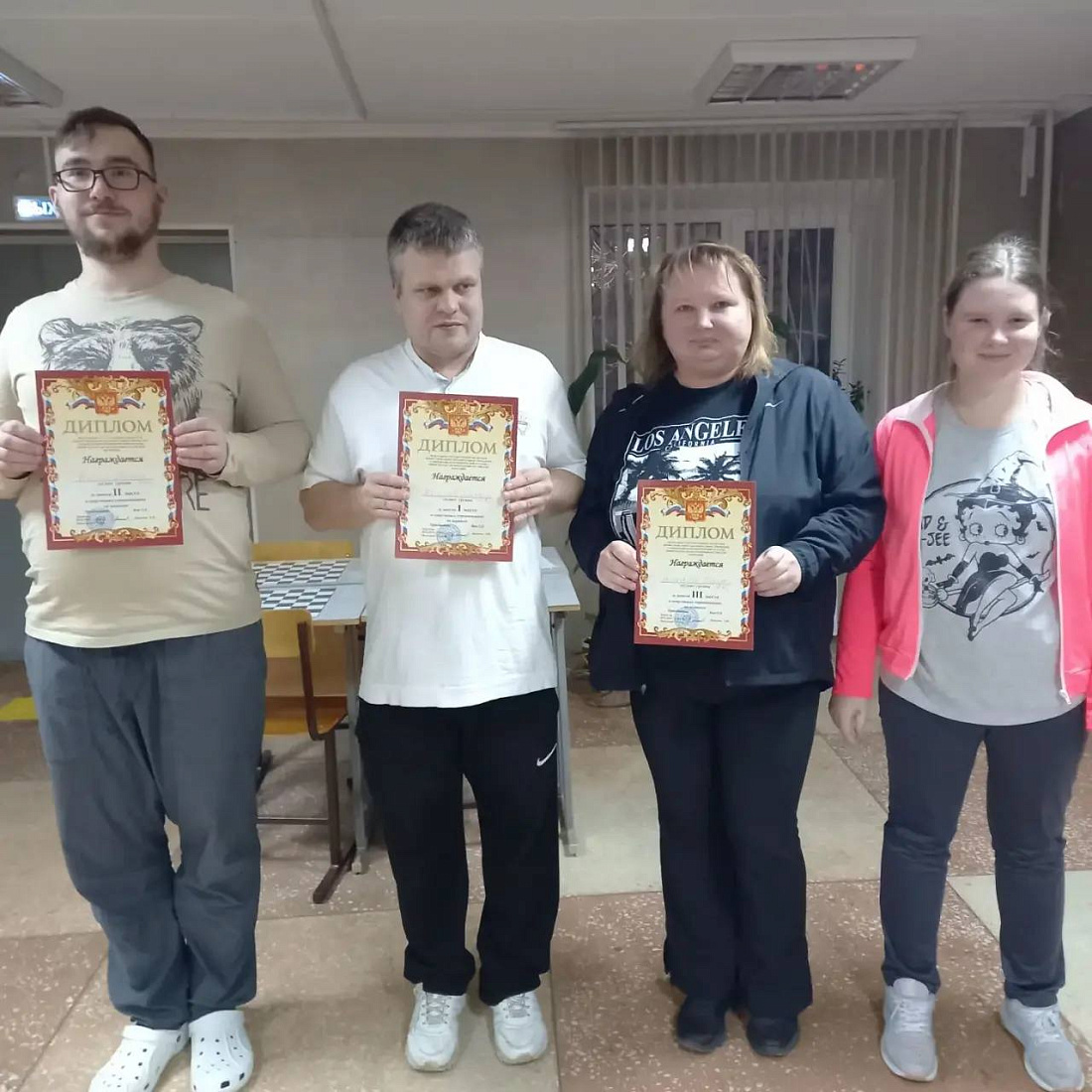 ДЕКАДА ИНВАЛИДОВ. Соревнование  по шашкам