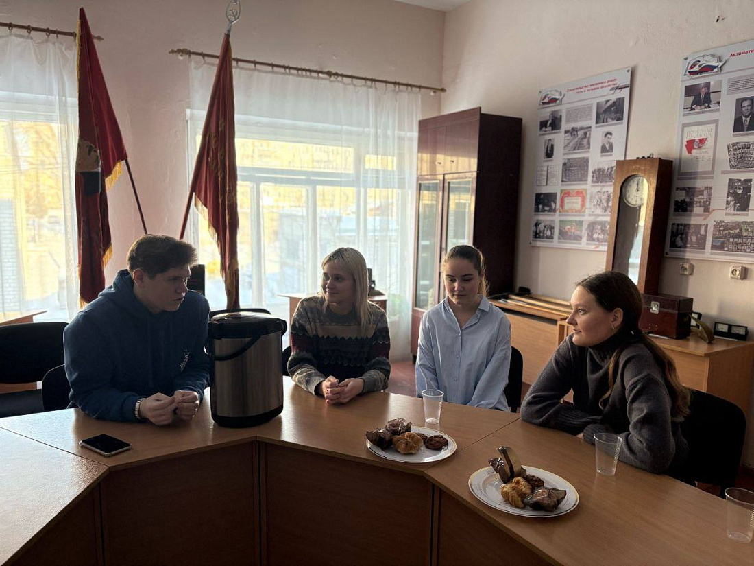 Делегация студенческого Актива посетила Ульяновский техникум железнодорожного транспорта