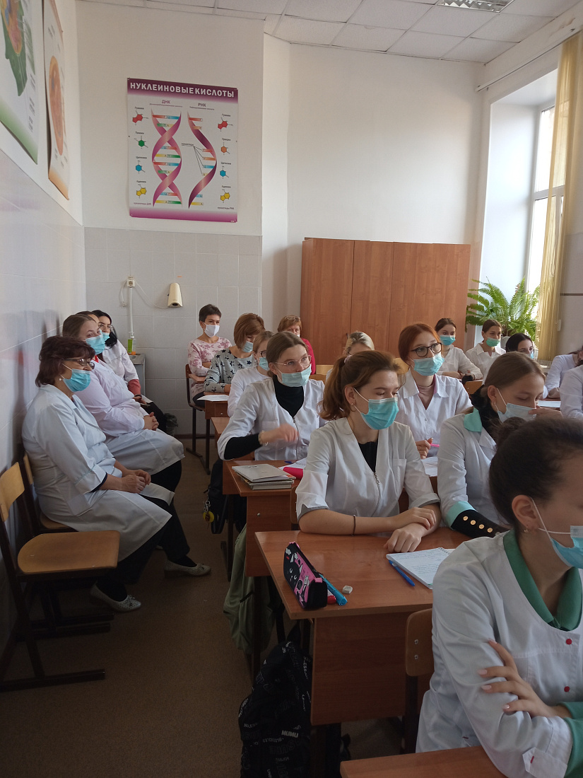 Открытое занятие по биологии