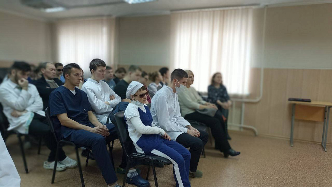 Месячник «Белая трость». Встреча   с председателем ульяновской областной общественной организации ВОС. Служба  содействия трудоустройства выпускников.