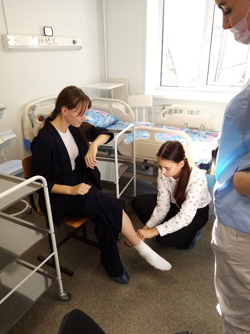 Федеральный проект «Билет в будущее». Профессиональная  проба «Медицинская сестра/медицинский брат» 