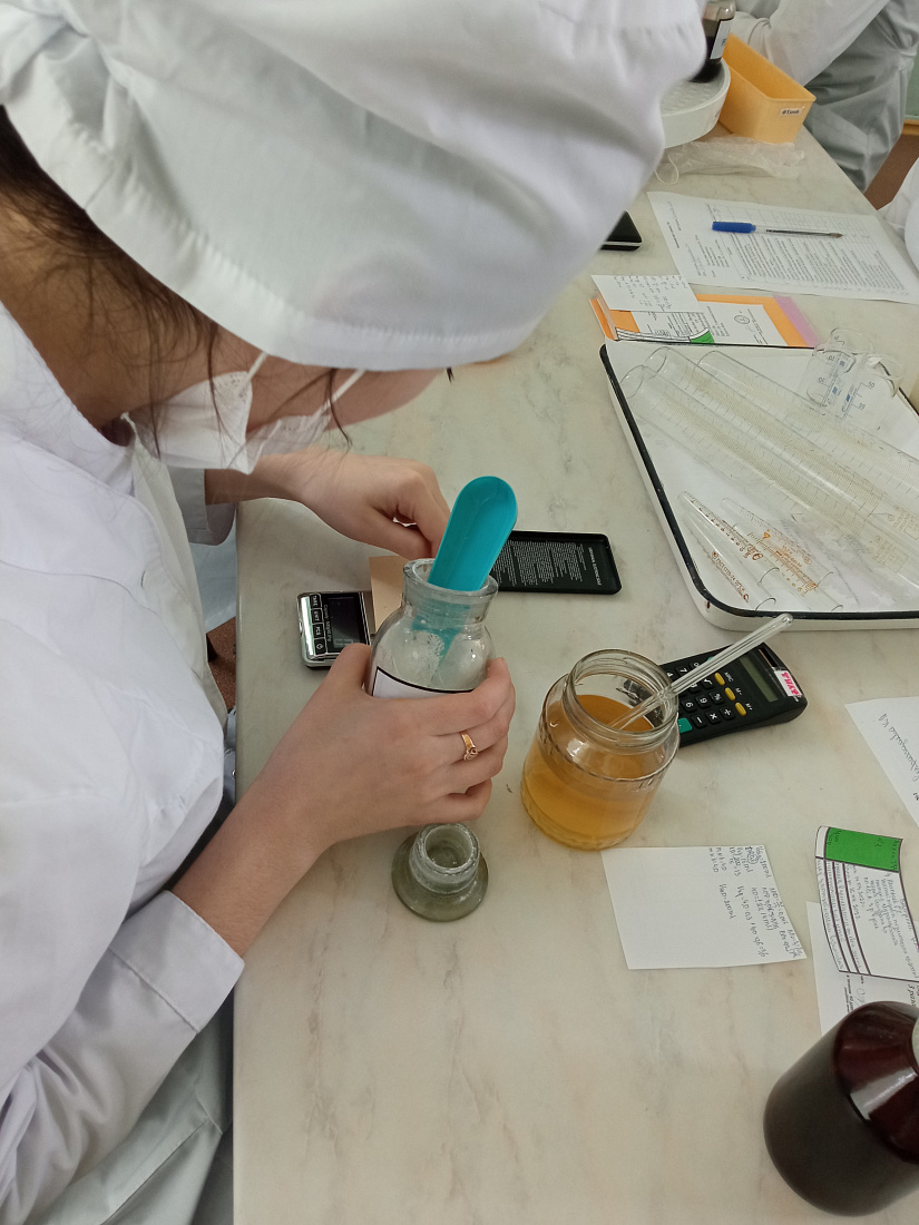 Открытое занятие по МДК 02.01 «Технология изготовления лекарственных форм»