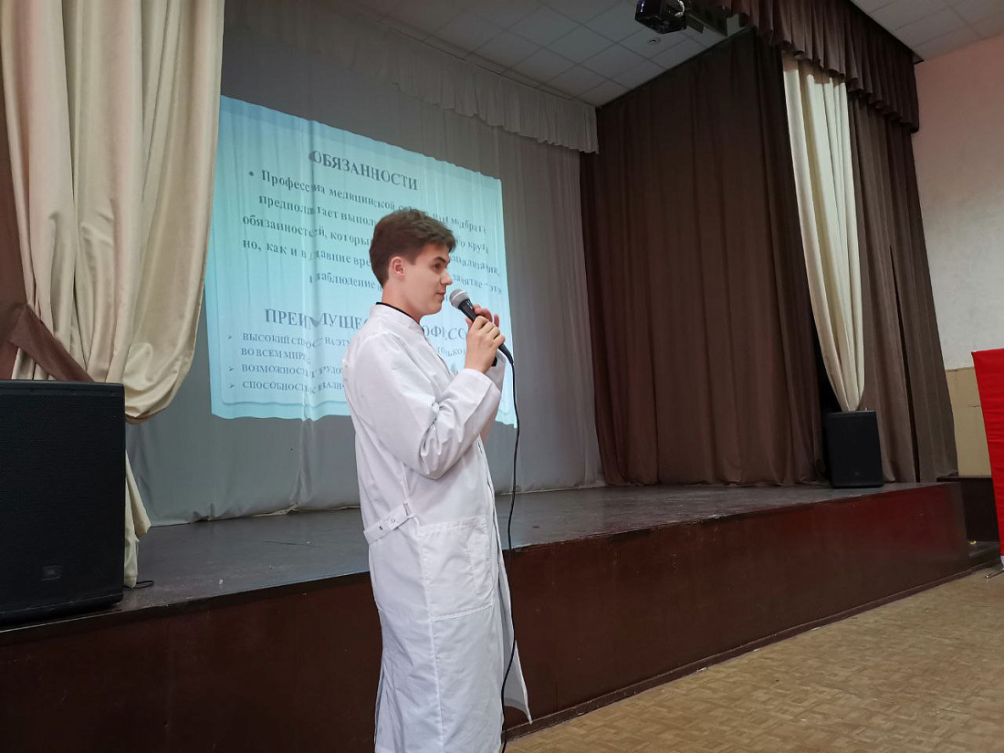 Профориентационный выезд  в Ишеевский многопрофильный лицей имени Н.К. Джорджадзе