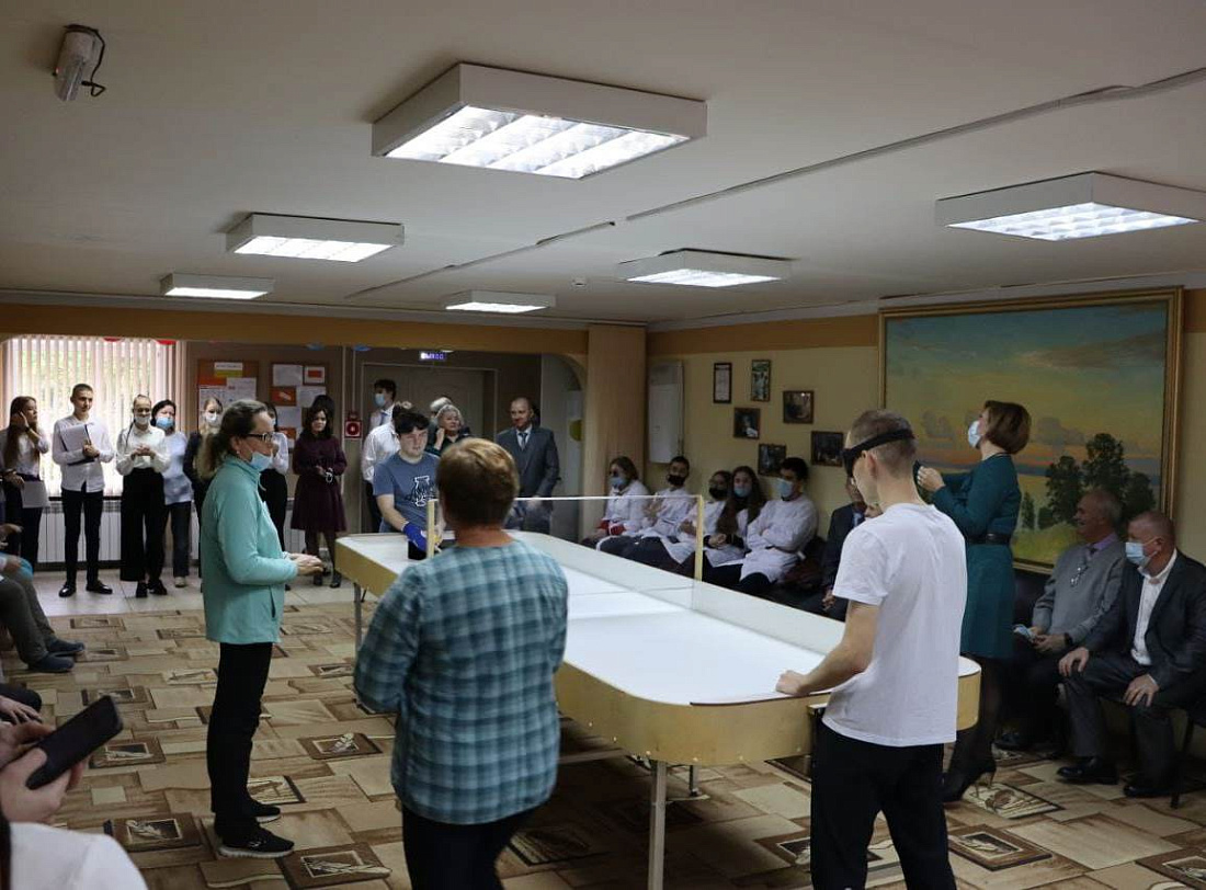 Торжественная встреча, посвященная Дню белой трости