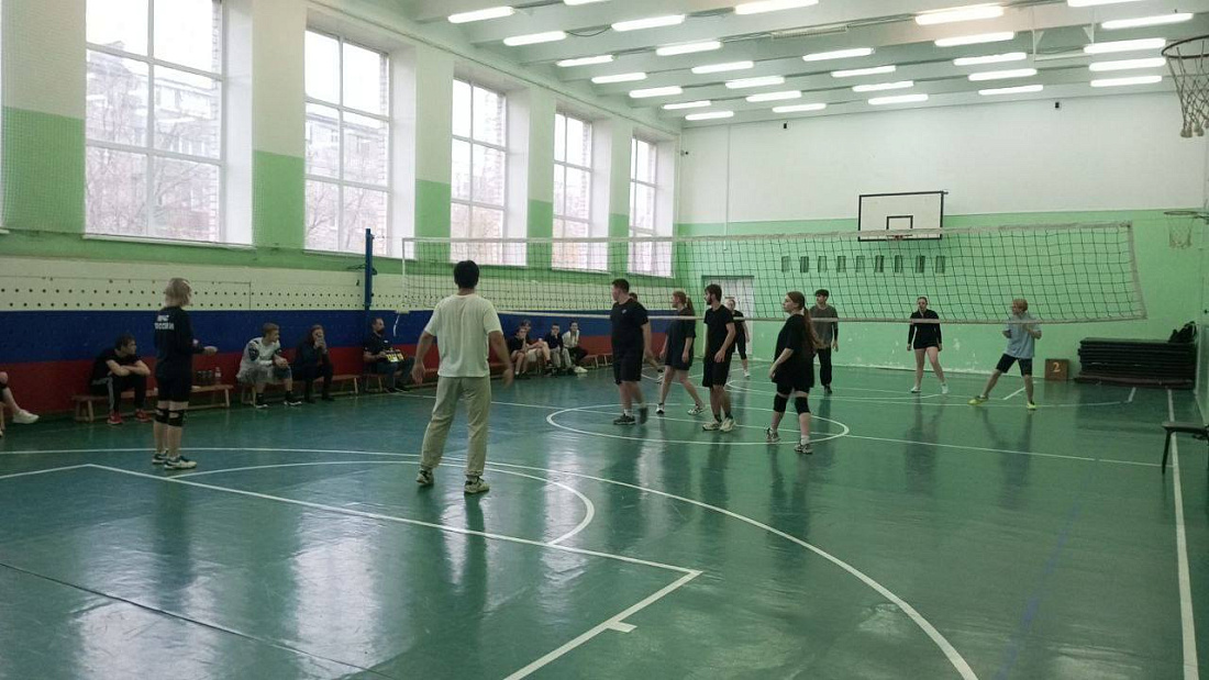 Товарищеская  игра по волейболу. МЫ ЗА СПОРТ! 