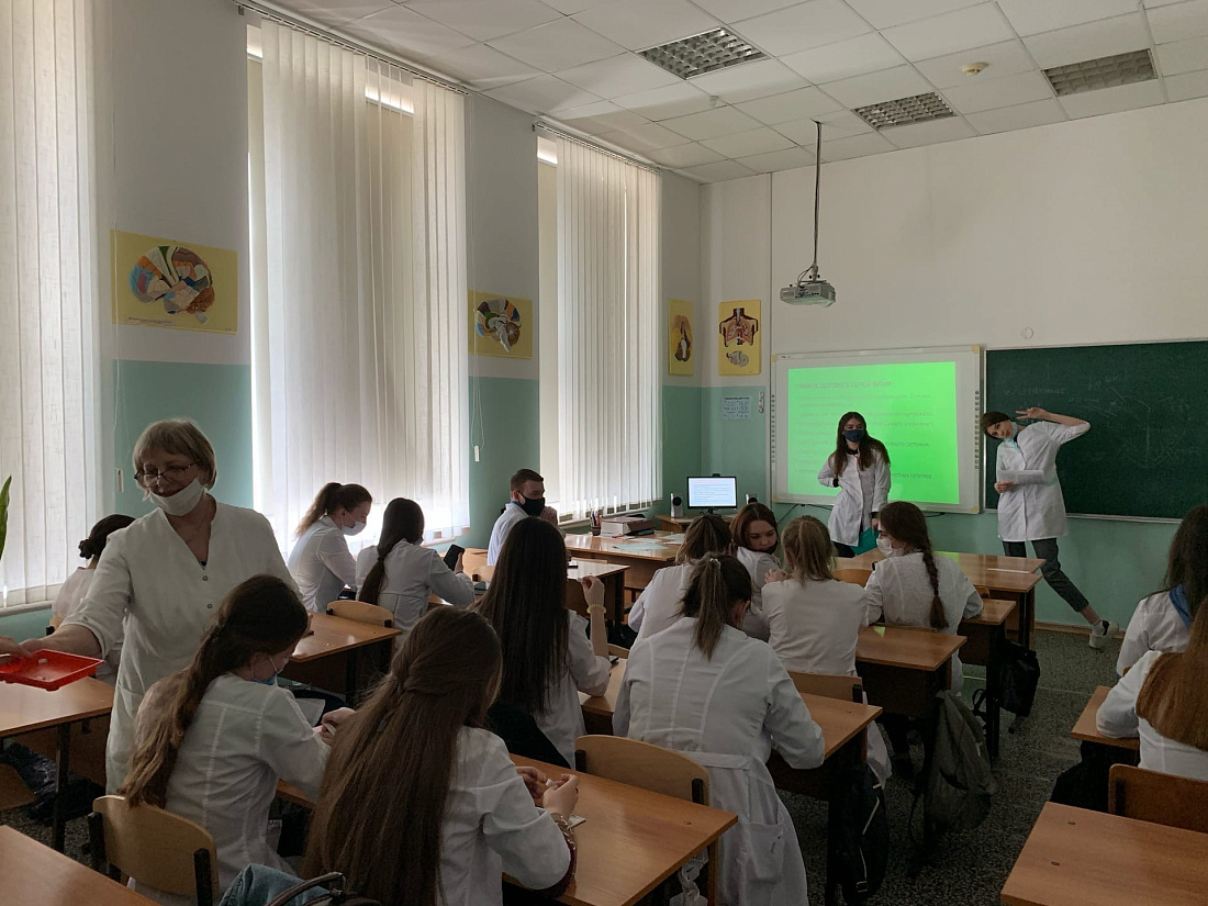 Занятие школы ЗОЖ «Здоровые дети в здоровой семье»