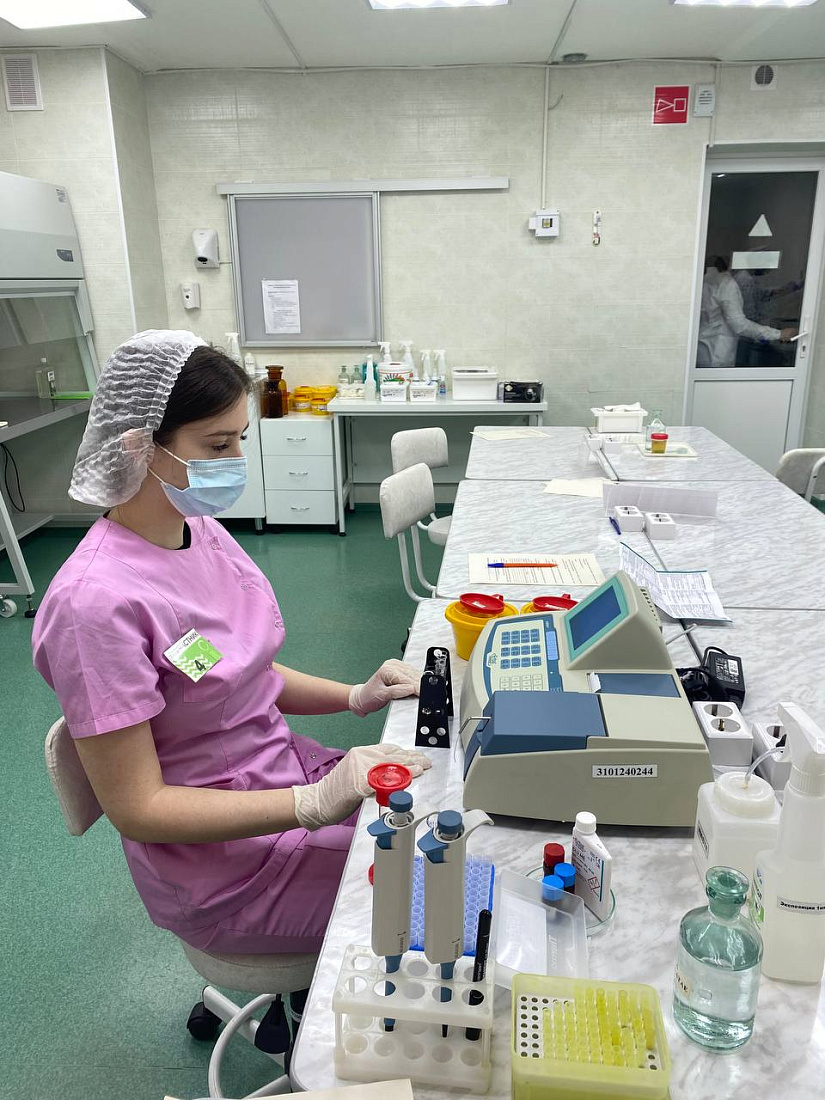 Региональный этап Чемпионата Всероссийского движения профессионального мастерства «Профессионалы» по компетенции «Лабораторный медицинский анализ».