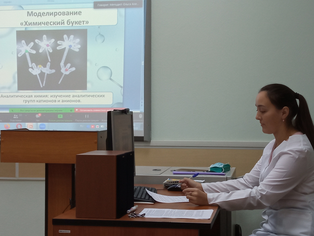 Занятие  в Школе педагогического мастерства 