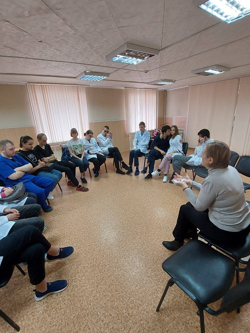 Встреча  с психологом АНО «Профи-центр»