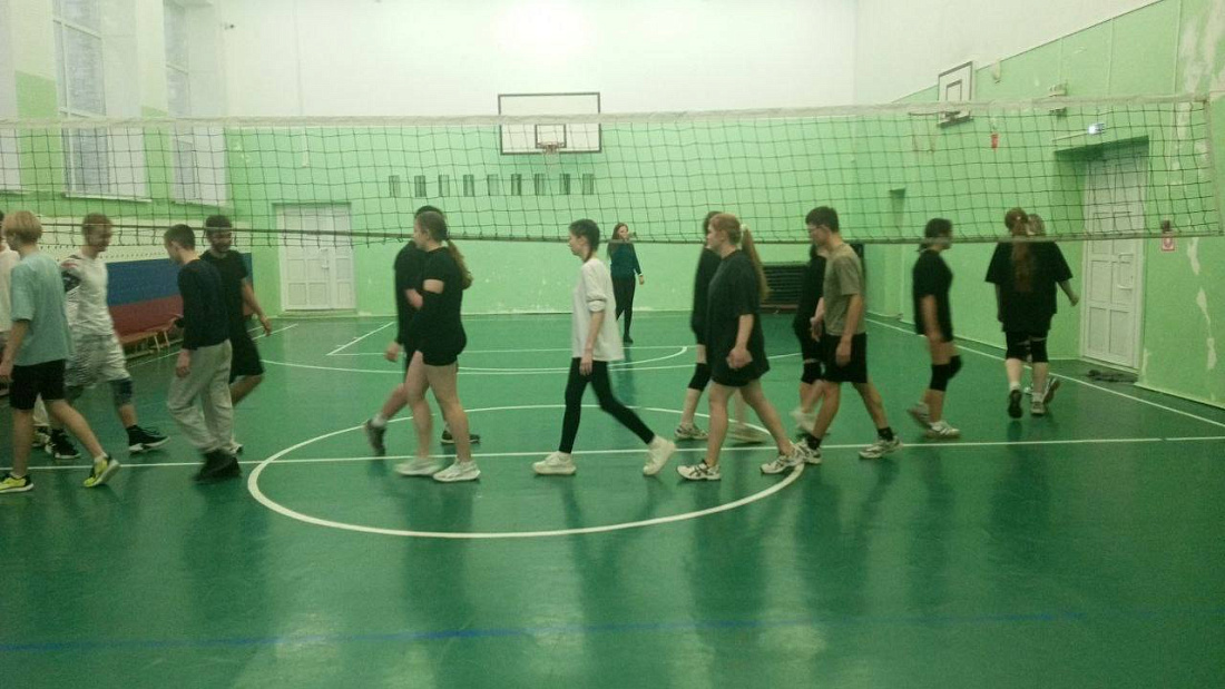 Товарищеская  игра по волейболу. МЫ ЗА СПОРТ! 