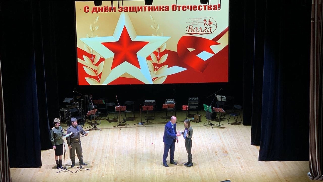 Церемония  награждения победителей и призеров конкурсных мероприятий областного месячника героико - патриотической и оборонно - массовой работы