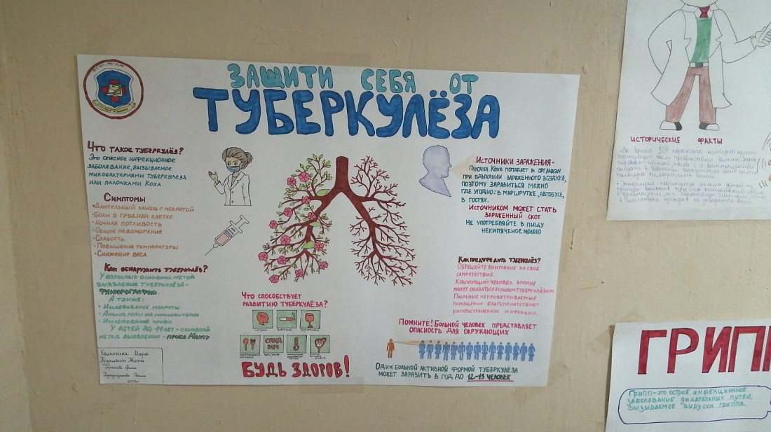 Декада специальностей «Сестринское дело, Лечебное дело, Медицинский массаж».  Конкурс  санбюллетеней  «Профилактика инфекционных заболеваний»