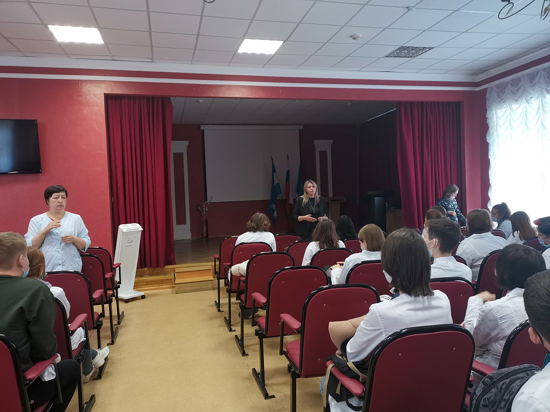 Встреча администрации колледжа со студентами нового набора