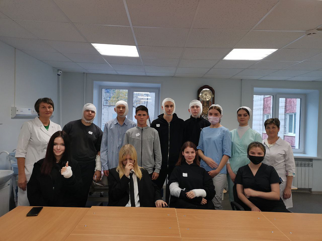 Федеральный проект «Билет в будущее». Профессиональная  проба «Медицинская сестра/медицинский брат» 