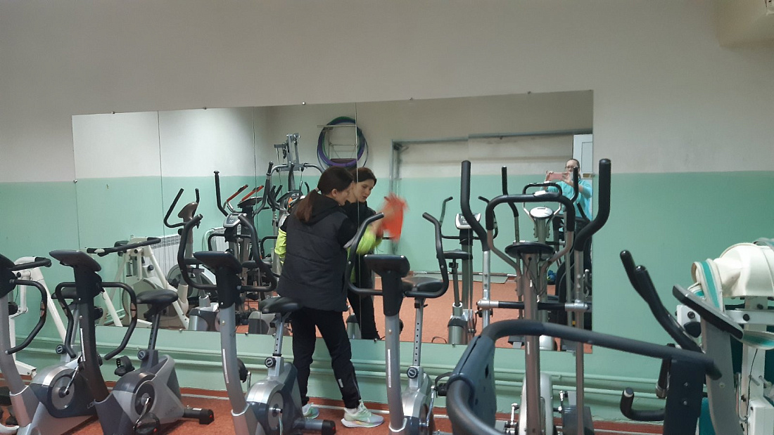 Субботник «Чистый колледж»