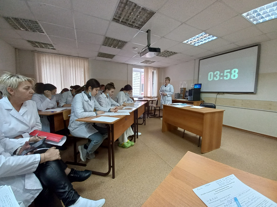 Мастер –класс по специальности «Сестринское дело»