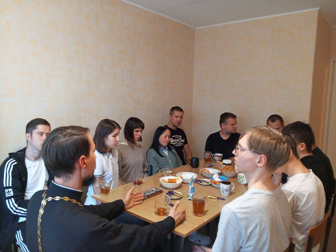 Встреча  студентов с представителем духовенства