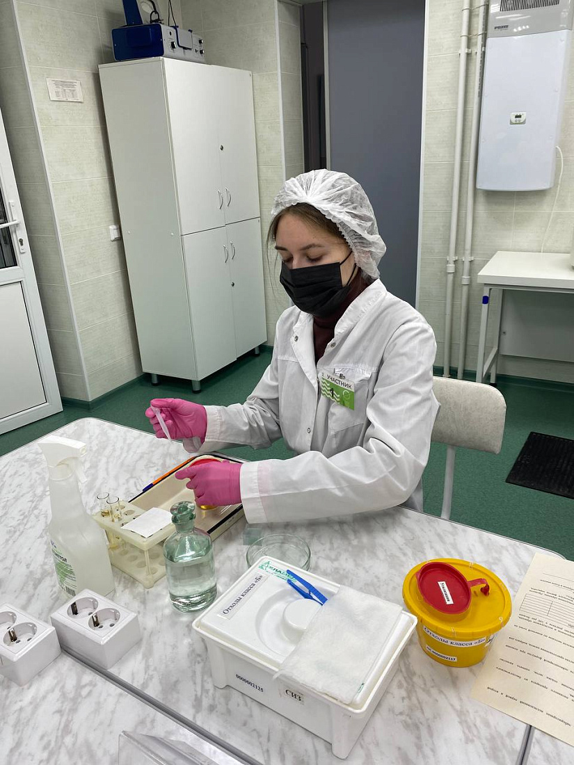 Региональный этап Чемпионата Всероссийского движения профессионального мастерства «Профессионалы» по компетенции «Лабораторный медицинский анализ».