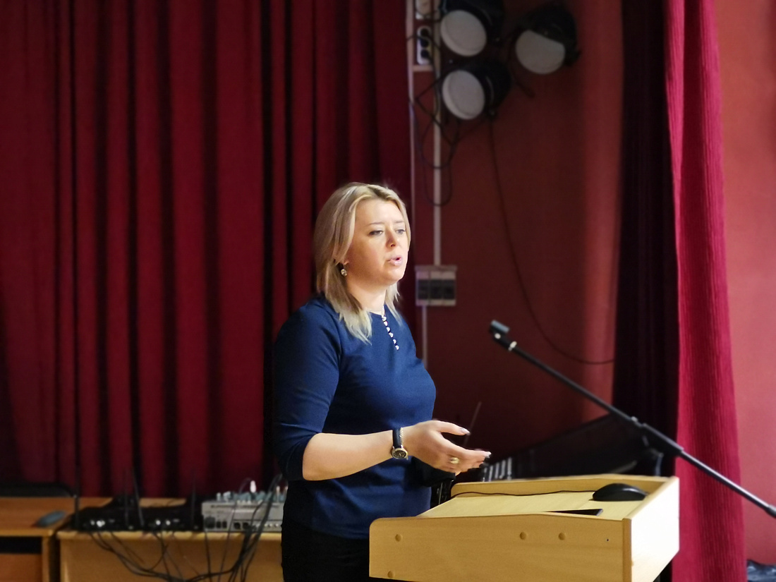 Встреча администрации колледжа со студентами нового набора, обучающихся по специальности «Сестринское дело»