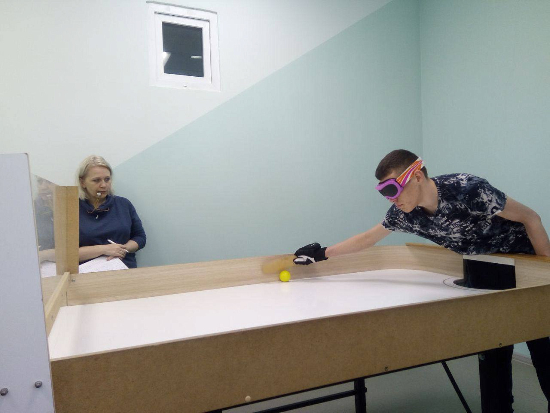 Турнир  г. Ульяновска по спорту слепых (настольный теннис)