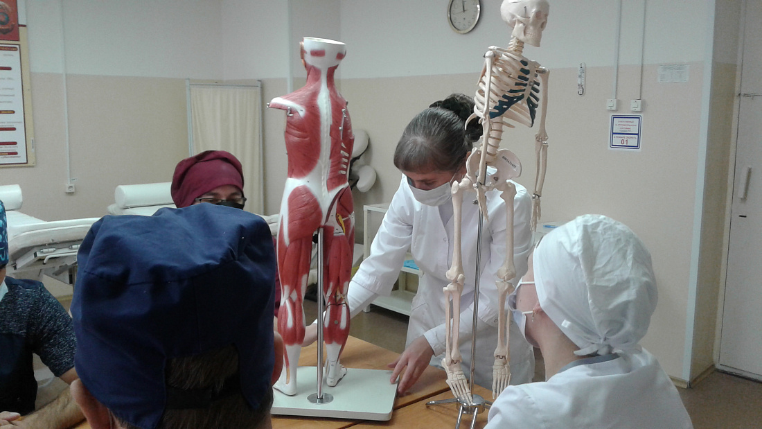 Открытое практическое занятие по МДК 01.01 Классический массаж