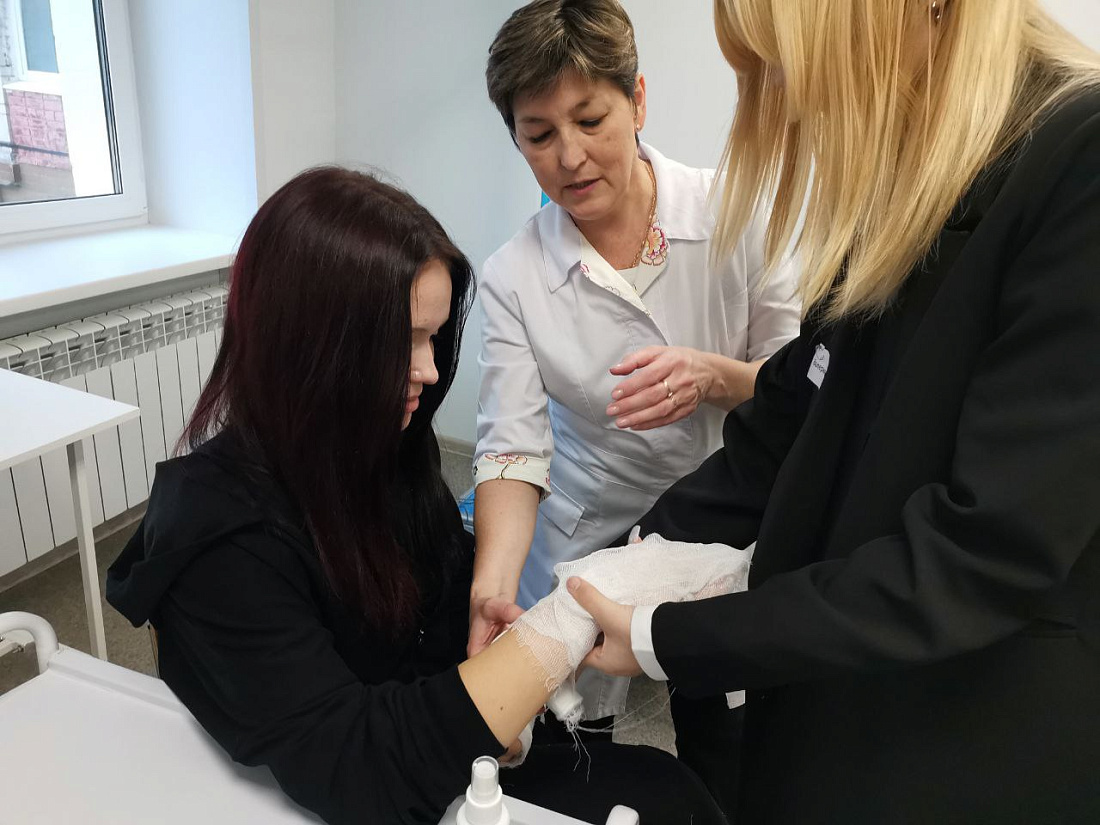 Федеральный проект «Билет в будущее». Профессиональная  проба «Медицинская сестра/медицинский брат» 