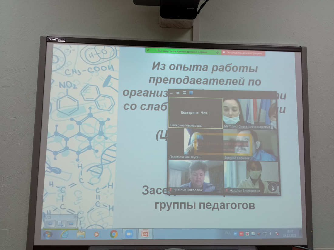 Заседание творческой группы преподавателей
